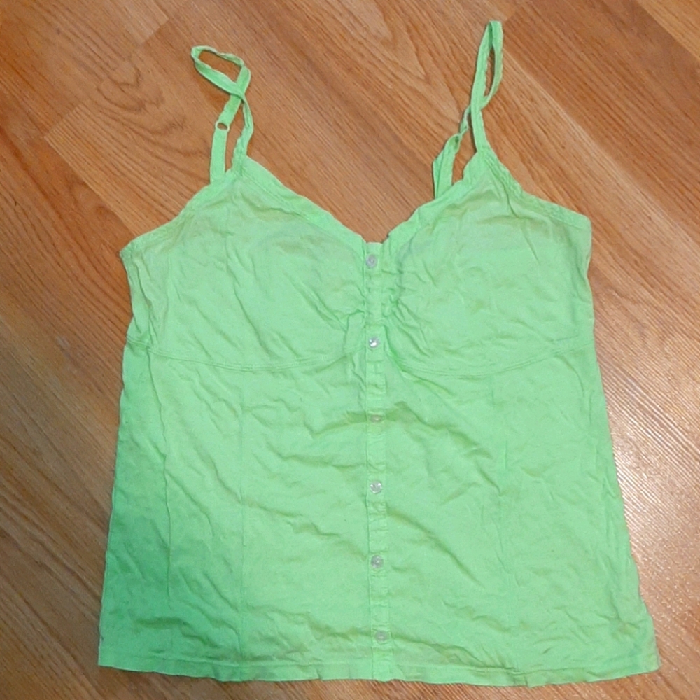 🔥 Lime Green AERIE Tank